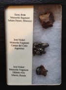 Set of Meteorites