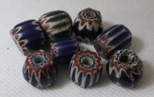 Seven Layer Chevron Venetian Trade Beads