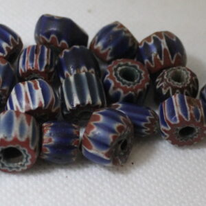 Chevron Venetian Trade Beads