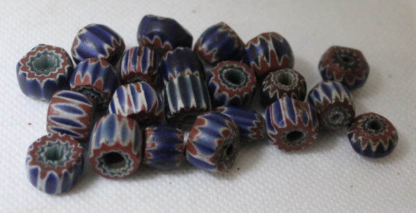 Chevron Venetian Trade Beads