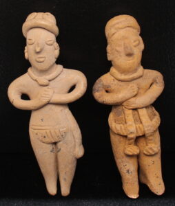 Pre-Columbian terracotta figures