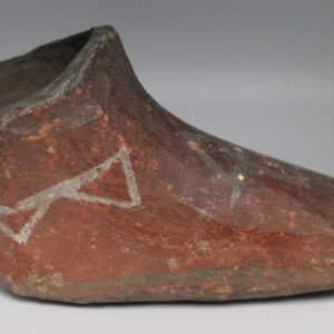 Drinking Vessel in Shape of Foot Native American