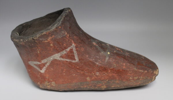 Drinking Vessel in Shape of Foot Native American