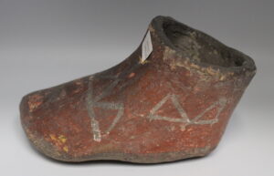 Drinking Vessel in Shape of Foot Native American