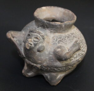 Taino carved stone figure