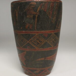 Colonial period Inca wooden Kero
