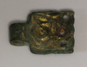 North Yorkshire Decorated gilded buckle