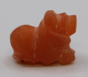 Carnelian Dog Amulet