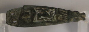 Anglo-saxon Bronze strap end