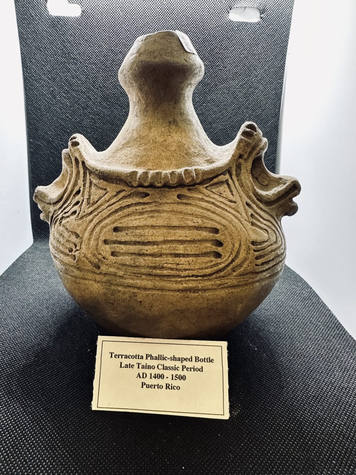 Taino Phallic Shaped bottle