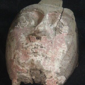 Wood Kah Mummy Mask from Sarcophagus - Egypt