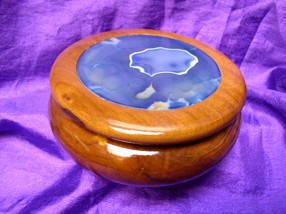 Jewelry Box - Agate - Medium - J02099