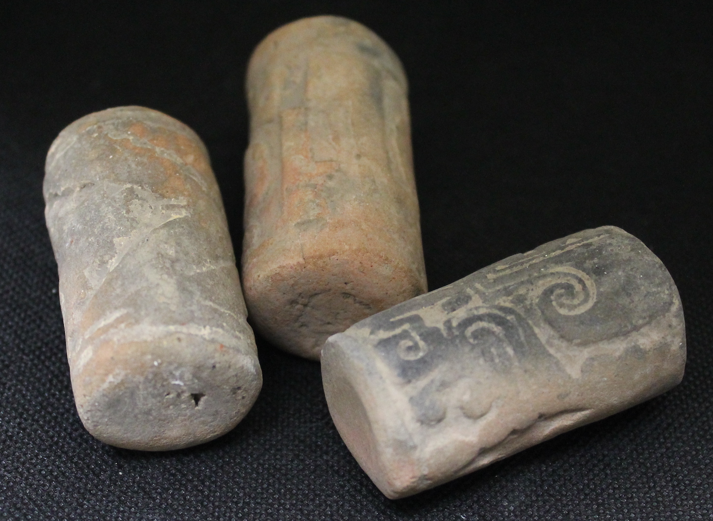 Jamacoaque Terracotta Roller Stamp seal