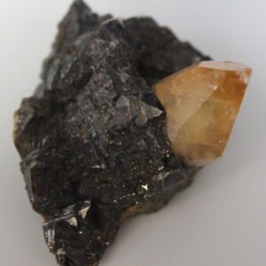 Calcite on Sphalerite