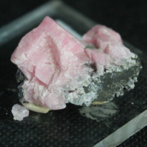 Rhodochrosite on Quartz