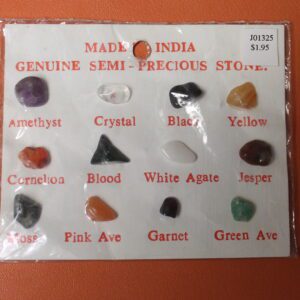 semi-precious stones