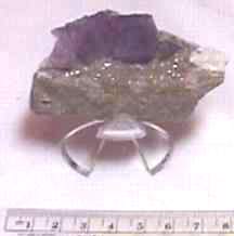 Flourite cubes on matrix - Tennessee - J00220a
