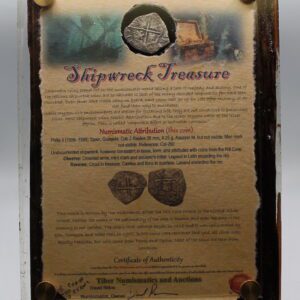 Rill Cove Wreck or Lizard Silver Wreck shipwreck coin