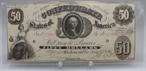 $50 Confederate Note